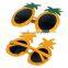 Hawaiian Sunglasses Pineapple Novelty Glasses for Summer Beach Party Fancy