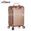 China supplier sunrise professional trolley luggage case business case with GPS
