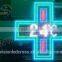 P16 Outdoor LED Pharmacy Cross Display full color