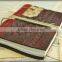 Leather vintage style leather notebook and journal with string