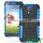 Hybrid Kickstand Armor Case For Samsung Galaxy S7 S7 Edge Case S5 S5 mini Case Dual Layer Silicone+Hard Shell Cover Cases