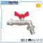 ART.2007 1/2" 3/4" inch Forged Brass Bibcock with Aluminium Butterfly handle BSP thread ISO approved in yuhuan zhejiang china