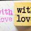 popular lovely high quality rubber stamp