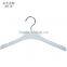 Superior Quatity White Men Plastic Coating Hangers With Anti-slip