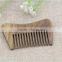 Wholesale wooden hair moustache curved comb