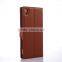Lychee Skin Flip Wallet Leather Cover for Sony Xperia Z4 with Stand,