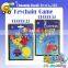 Plastic keychain game-hang on mokey, mini game plastic promotional toys