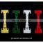 Eco-friendly beautiful plastic hanging display clip