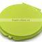 Imprinting business steel compact mirror and blank metal compact mirror