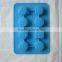 8 holes different cartoon head silicone modeling chocolate