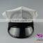 White police officer hat Cosplay Halloween fancy dress party accessory