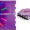 Back to school spiral notebook with colored index tab divider