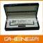 Best Sell factory custom made beige leather gift boxes for pens (ZDS-F346)