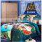 2015 Hot 4Pcs 3D Brushed Printed cartoon story children bed linen set