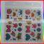 bowknot and animal glitter powder leaves stickers