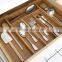 BH009/ Sturdy Saving Space Expandable Bamboo Kitchen Drawer Organizer