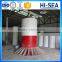 10 meters High FRP Navigation Indicator Light Beacon with Solar Power Supply System