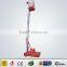 Hydraulic single mast vertical work platform