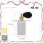 100ml clear glass bottle golden leak proof bulb atomizer