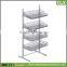 SSW-CM-601 Mountable Store Wire Mesh Basket Shelf / Store Basket Shelving Manufacturer China