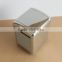 Best selling good quality fancy tissue box holder metal tissue tin box for paper canning