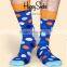 Custom Different Style Colorful Dotted Socks,Mens crew socks,happy dotted dress socks