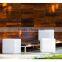 Illuminated flashing color changing led Outdoor Cube Seating