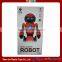 Intelligent gravity sensor radio control style robot toy with two wheels to walk upright
