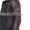 Top Quality Men Denim Jacket With Leather Sleeves (LOTJ320)