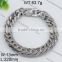 Hot designs wholesale silver 925 bracelet men style
