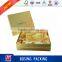 Gold Luxury Facial Skin Care Series Packaging Box For Wholesale