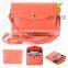 2016 China  Factory Elegant Pink Leather Wholesale Shopping Phone Pouch