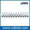 JINH Factory price H U type parallel stacking waterproof 12 way block terminal block with CE plastic terminal