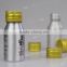 High quality aluminium capsule bottle with food coating inside