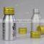 High quality aluminium capsule bottle with food coating inside