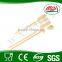 Flag shaped disposable bamboo paddle pick