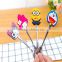 Customized silicone baby spoon with lovely cartoon