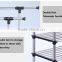 Double Rail Adjustable Portable Clothes Hanger Garment Rack Premium Heavy Duty