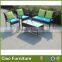 Wholesale outdoor synthetic rattan furniture garden line patio furniture