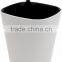 Self watering planter flower pot water level indicator home office pot