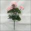3 branches 4 flowers artificial begonia flowers