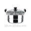 factory price for two layers stainless steel steamer pot