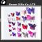 Colorful Promotional Home Decorative Plastic 3D Butterfly Stickers