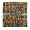 Black waterhyacinth square placemat, table mat, handmade in Vietnam