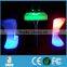 Lighted up led bar table cocktail table for party event use