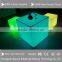 Led furniture Plastic RGB color change led cube