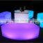 Elegant popular led rechargeable illuminated bar stool chair