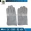 JX68E529 wing thumb unlined Cow split leather gloves for work