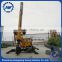 Wheel type hydraulic rotary earth auger piling drilling machine price
