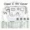 Deluxe 300D Polyester Waterproof Class C Caravan Motorhome RV Cover